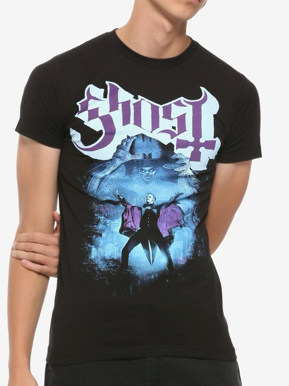 Ghost 2018 arena tour graphic band tee